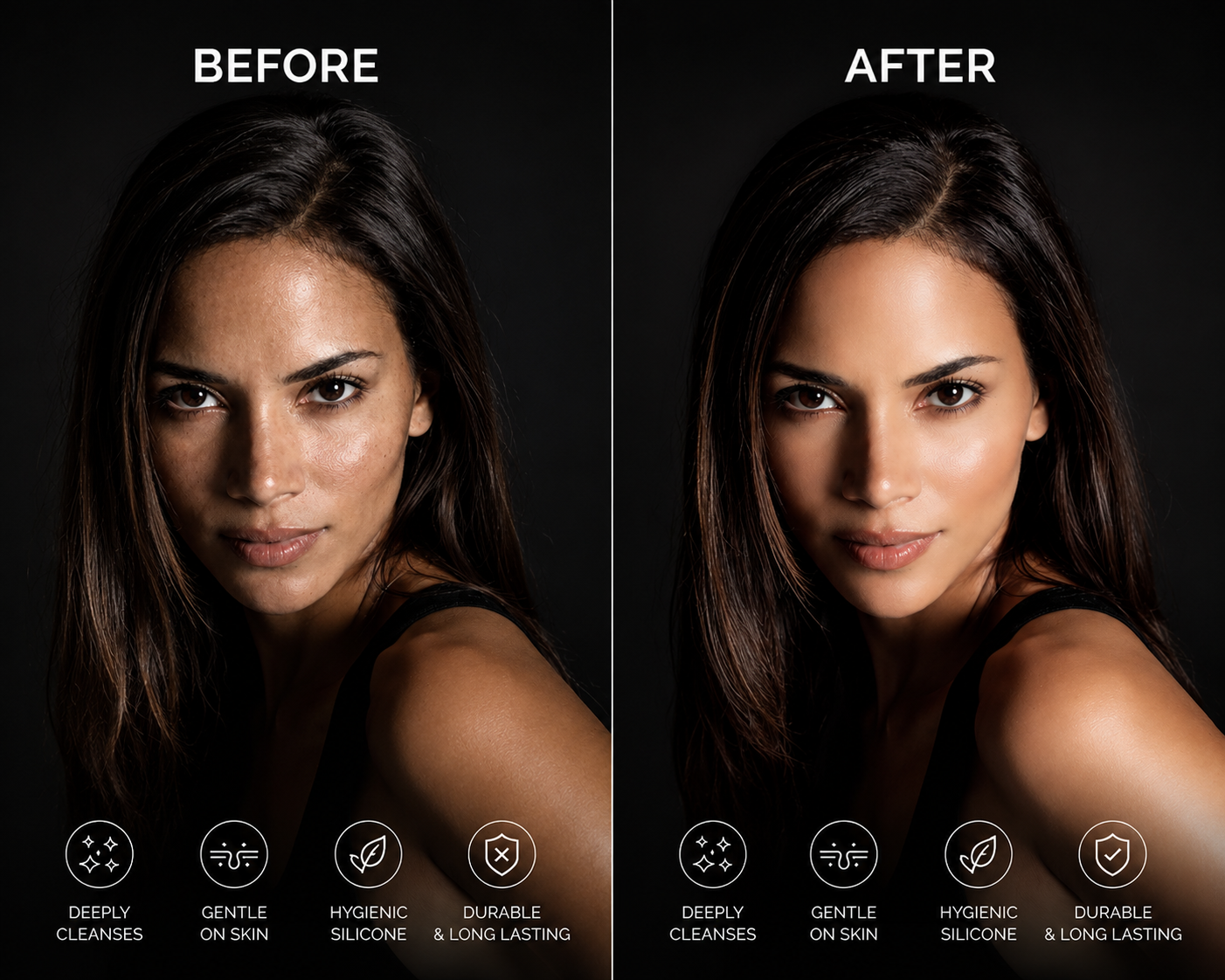Silicone Face Cleansing Brush - Frostique™